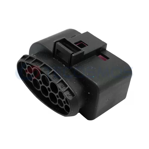 Waterproof Wire Connector Cable Harness Automotive Enclosure Connector for Volkswagen Audi 14Pin Female 6189-7103 - image 3